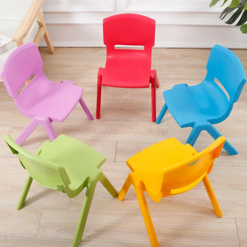 KTX-382675 Stackable Plastic Chairs for Toddlers - Ideal for Preschool and Kindergarten Classrooms