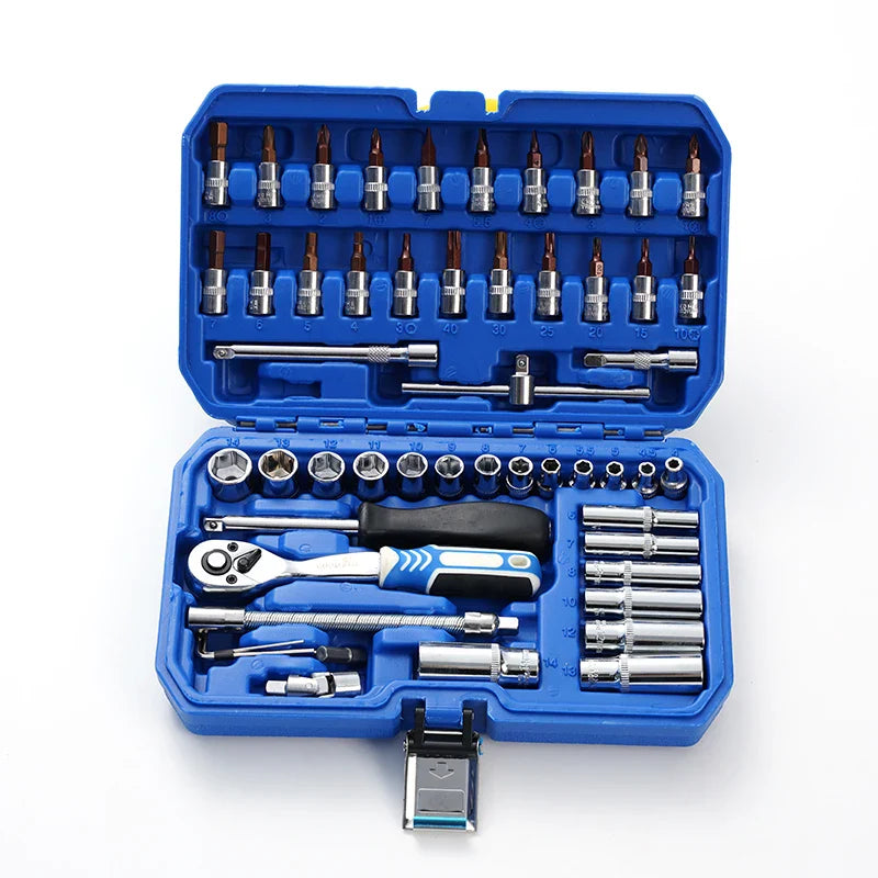 KTX-231507 53-Piece Multi-Function Household Tool Set for Home Repair and Maintenance