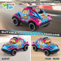 HKM-803859 27MHZ 1/20 Scale Mini Off-Road RC Truck with Luminous Features and 4-Wheel Drive