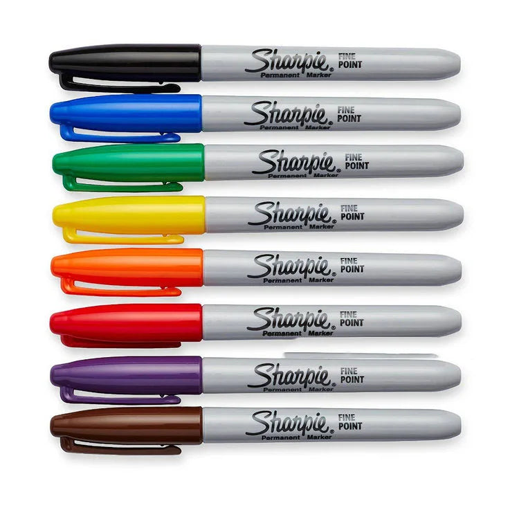 KTX-608019 Permanent Marker Pen - Waterproof, Assorted Colours, Durable PP Plastic, Various Packaging Options Available