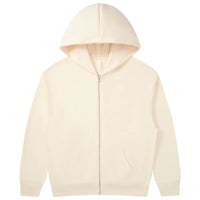 HKM-948307 Men's Women's 380G Oversized Puff Technique Hooded Sweatshirt High Fleece Solid Color Zipper Casual Sports Print Pullover