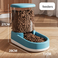 HKM-521299 Automatic Pet Feeder and Water Dispenser for Cats and Small Dogs