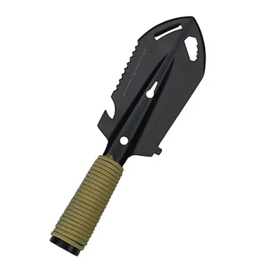 VTX-0388435 Camping Shovel Multifunctional Outdoor Steel Handheld Small Portable Shovel Tool for Digging Camping and Hiking Use