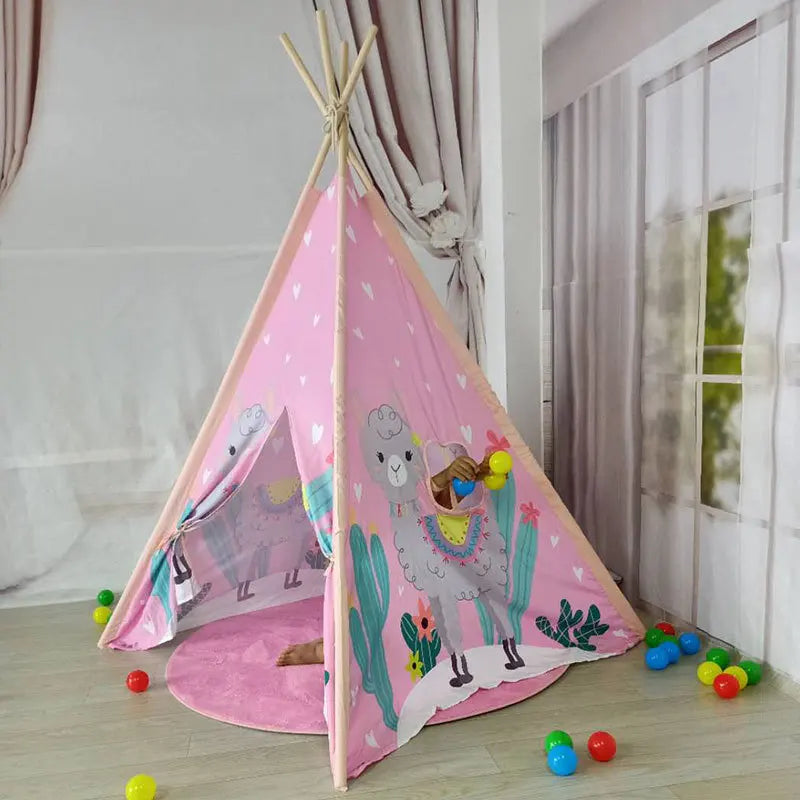 KTX-003539 Kids Indoor and Outdoor Princess Play Tent – Fun and Imaginative Toy House for Children