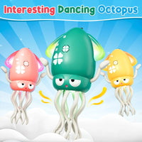 HKM-984659 Interactive Electric Induction Dancing Octopus Toy with Lights for Kids