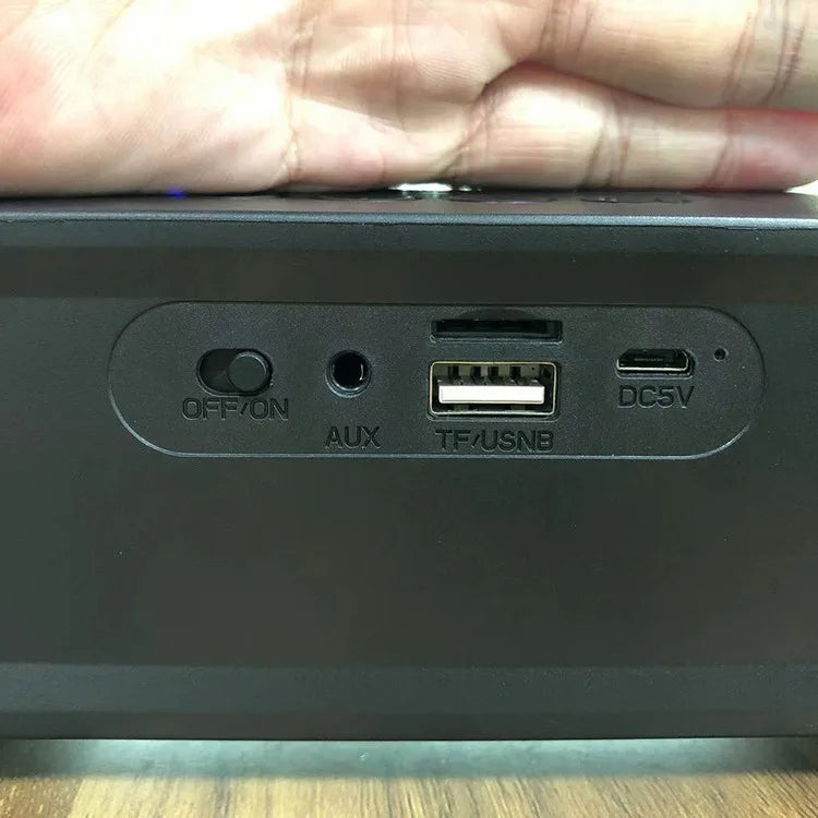 KTX-500371 Portable RGB Mini Sound Bar with Subwoofer for Desktop Audio