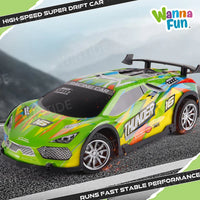 HKM-558675 High-Speed 4WD RC Drift Truck with Colorful PVC Shell - Remote Control Racing Electric Car for All Ages