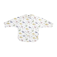 HKM-621779 SS24 Customized Leak Proof Washable Waterproof Feeding Baby Bib PU Big Pocket Polyester