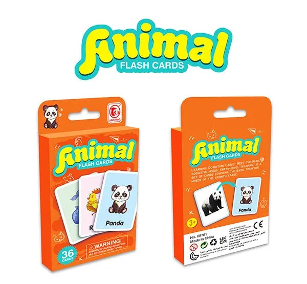 HKM-905619 Early Learning Math Educational Cards - 36 Piece Set for Kids