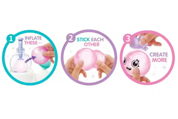 HKM-575635 Magic Balloon Inflator Plastic Toy for Kids - Educational DIY Activity