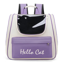 HKM-816211 Airline-Approved Dog and Cat Backpack Carrier with Breathable Oxford Fabric and Mesh Ventilation