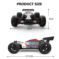 HKM-626515 High-Speed Remote Control Drift Racing Buggy 1:18 Scale Monster Truck 40 Km/h 2.4 GHz 4WD for Indoor and Outdoor Fun