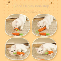 HKM-571027 Eco-Friendly Cat Toy - Paper Rope Carrot for Biting and Grinding, Small & Large Sizes Available
