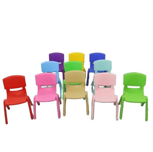 KTX-448211 Stackable Plastic Chairs for Kindergarten and Nursery Classroom Use