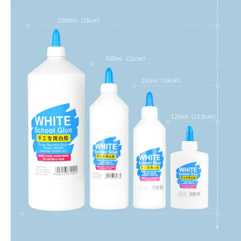 KTX-337811 Art Supplies Set with Drawing Tools and White Glue for Creative Projects