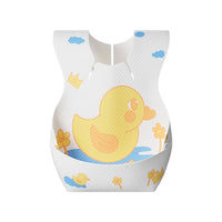 HKM-392403 Sleeveless Disposable Baby Bibs Waterproof Custom Hot Baby Dinner Baby Feeding Bib