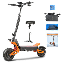 60V 40Ah Lithium E Scooter 6000W Dual Motor 85km h Max Speed 30 Degree Climbing Foldable Adult Scooter