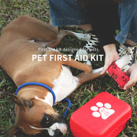 HKM-437651 Emergency Pet First Aid Kit for Dogs and Cats - Vet Approved Care Supplies
