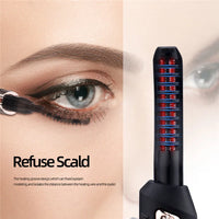 HKM-620563 Rechargeable Heated Eyelash Curler - Mini Electric Makeup Tool