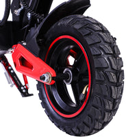 HKM-7204051 Electric Scooter 1600W Motor 48V 18Ah Battery 31 Mile Range 10-Inch Off-Road Tires Dual Disc Brakes Foldable