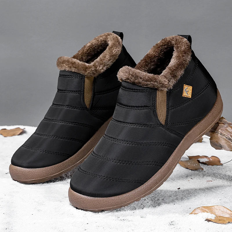 HKM-655699 BM-805-1New Fashion and Simple Winter Plus Cashmere Warmth Plus Cotton Snow Skid Boots