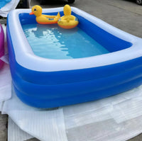 HKM-274323 Inflatable Outdoor Swimming Pool for Adults and Kids - Perfect for Garden Use