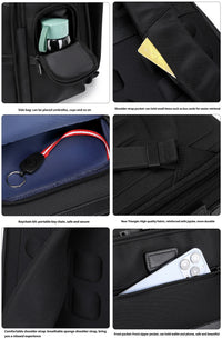 Hot Sale Multifunctional Oxford Durable Business Backpack Daily Commute Travel Large Capacity 15.6 Inches Laptop Backpack
