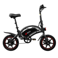 DYU Mini 2 Wheel E Bicycle City Ebike Motor Mountain Chargers 36v Electric Bike with Lithium Battery
