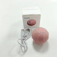 HKM-997011 Interactive Motion-Activated USB Rechargeable Rolling Ball Toy for Pets