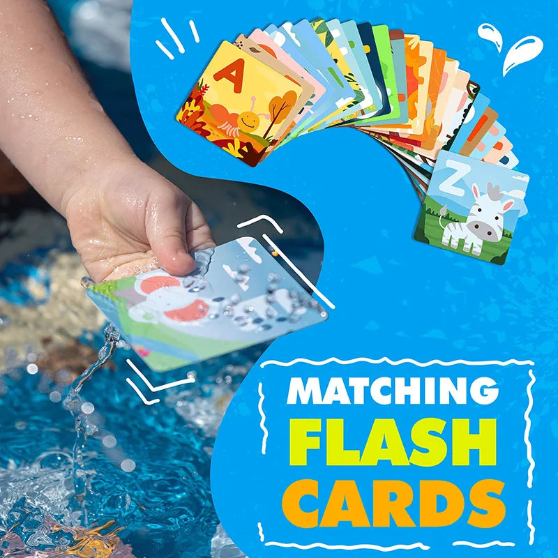 KTX-395603 68-Inch Outdoor Sprinkler Play Mat Wading Pool for Kids - Water Learning Toy