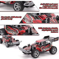 HKM-508947 1:18 2.4G Remote Control Drift Racing Buggy with 4WD & Interchangeable Wheels, Ready-to-Go Off-Road Truck