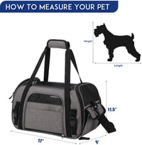 HKM-568723 Portable Multi-Function Outdoor Pet Carrier for Dogs and Cats, Soft-Sided with Zipper Closure and Oxford Material