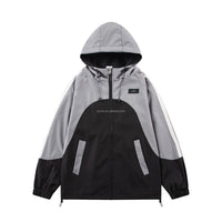 HKM-013843 Men's Coats Customized LOGO Fashion Man Coat Simple Team Sports Suit Hooded Men's Sports Suit Two-piece Set
