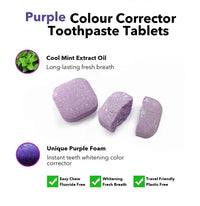 HKM-471379 Eco-Friendly Mint Toothpaste Tablets for Herbal Whitening and Colour Correction
