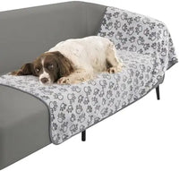 HKM-176659 Soft and Warm 40"x32" Pet Blanket for Dogs and Cats, Machine Washable, Fleece Material, Ideal for Indoor Use