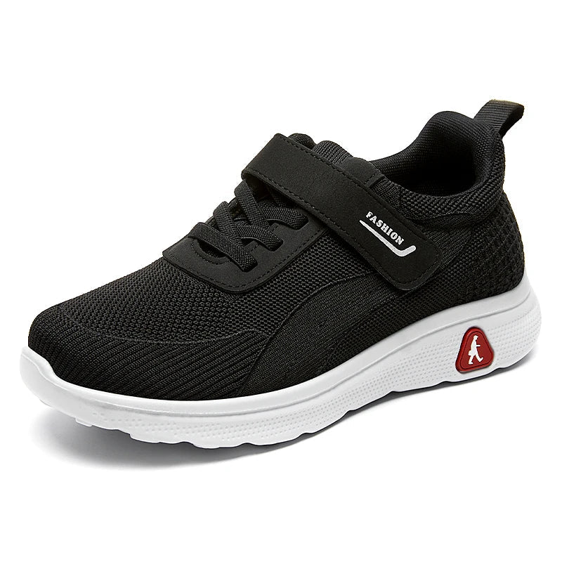 HKM-738195 B-22007 Men's Casual Comfortable Flats Men's Sneakers Lace-Up Mesh Shoes Lightweight Breathable