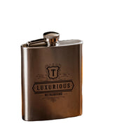 304 Stainless Steel 7ozip Black Flange Custom Mountain Is Calling Hip Flask Mini Hip Flask Leather Hip Flask