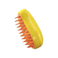 HKM-685139 3-in-1 Rechargeable Pet Hair Massage Brush with Steam Spray for Dogs and Cats