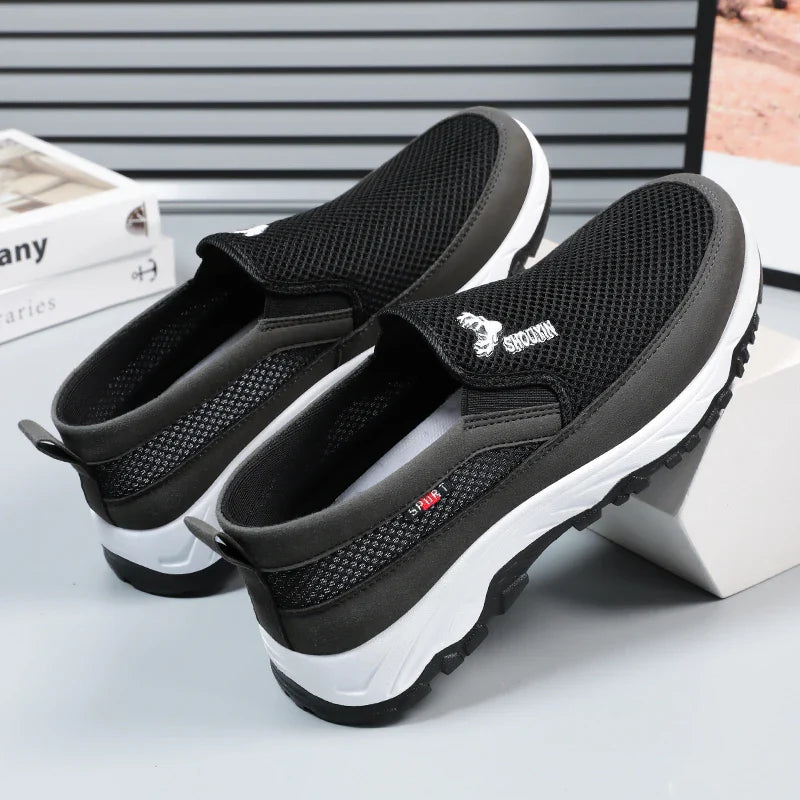 HKM-000339 BW-YM06 Men's New Trend Running Shoes Fashion Casual Shoes Soft Sole Non slip Sports Shoes Men