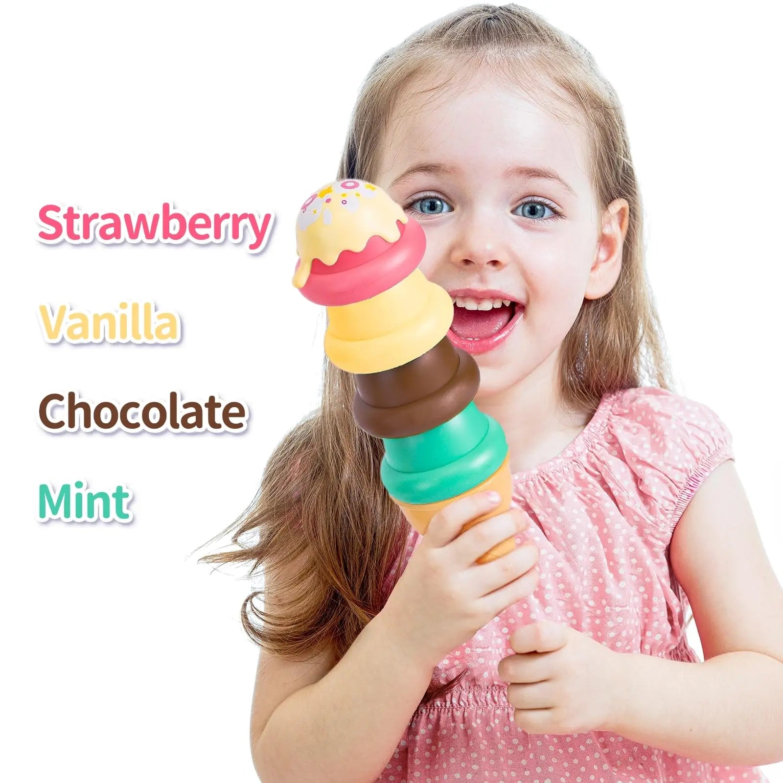 KTX-981203 Ice Cream Play Set for Kids - Fun and Engaging Dessert Kitchen Toy