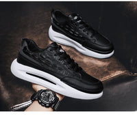 HKM-262483 JSYWD-270 Men's Casual Sports Running Shoes Trendy Loafers with Breathable Mesh Lining Soft Comfortable Sole for Spring Season