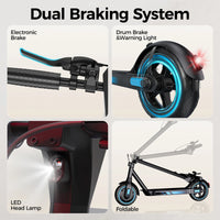 [V10] 10Inch Off Road Electric Mobility Scooter  Large LED Display Screen Adult High Speed Electric Scooter Wholesale