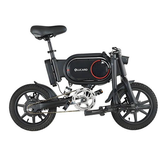 US Warehouse Factory Direct Sale 14-Inch Electric Folding Bike with 350W & 36V Motor Lithium Battery Power Supply for Commuting