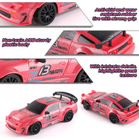 HKM-559827 1/24 Scale 4WD Electric Remote Control Stunt Drift Off-road Buggy with ABS Shell and TPR Wheels