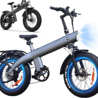 EU/US Warehouse Newest Pro Upgraded Version Q3 Foldable EBike All Terrain Electric Bicycle Fat Tire Electric Mountain CITY Bike