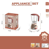 HKM-410643 Mini Electric Kitchen Appliances Toy Set for Pretend Play with Light and Sounds, Ages 2-12, EPT812597