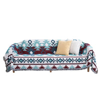 VTX-1043795 Custom Logo Throw Blanket Soft Polyester Cotton Modern Woven Plaid Throw for Couch Sofa Bed and Cozy Home Decor