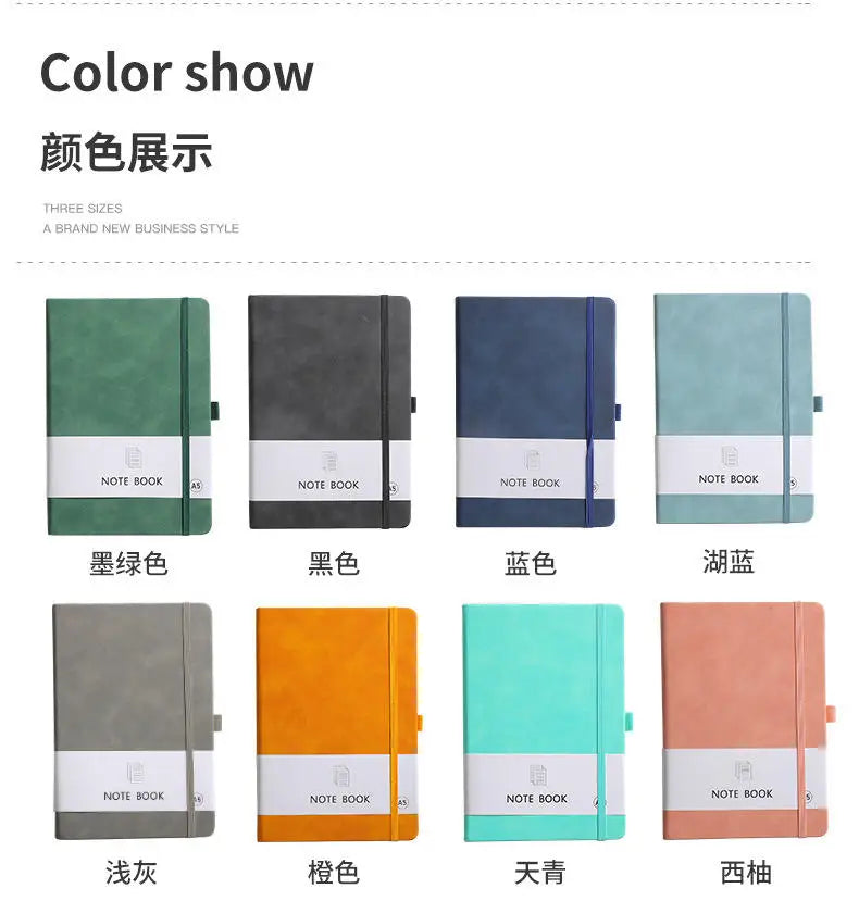 KTX-308499 Customizable PU Cover Hardcover Notebook Diary for Office and School Use