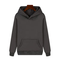 HKM-784467 3D LOGO High Street Cotton Hoodie Embroidered Hip High Quality Autumn Sports Solid Color With Graphics Hoodie for Men