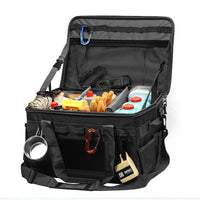 Custom Design 60L Utility Outdoor Tool Tote Bag Kitchen Organizer with Shoulder Strap Foldable Durable Camping Storage Bag